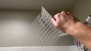 Lanhado Rainfall like Shower Head Review [upl. by Nomelc]