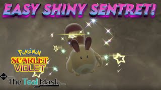 Easily Get TONS Of Shiny Sentret In Pokemon Scarlet Violet The Teal Mask [upl. by Courcy]