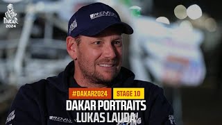 Dakar Portraits  Lukas Lauda  Dakar2024 [upl. by Pawsner]