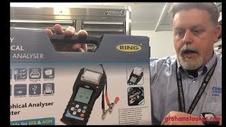 Unboxing Ring RBAG700 Automotive Battery Analyser [upl. by Prader]