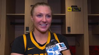 Hawkeyes postgame Sydney Affolter says these five seniors left their mark [upl. by Kellie]