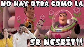 ESPAÑOLES REACCIONAN A DOBLAJE LATINO VS ESPAÑOL DE TOY STORYLA SR NESBIT DISNEY DOBLAJES [upl. by Esirtal299]