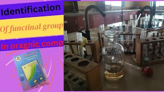 Identification of functional group 12th chemistry practical 12thchemistry lab a2zpractical991 [upl. by Atwahs]