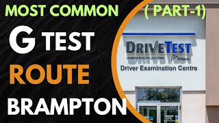 Updated G Test Route in Brampton MustWatch Tips 🚗 Viral For lesson call 4377553035 [upl. by Eglantine99]