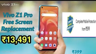 Vivo Z1 Pro At ₹13491  Free Screen Replacement  Glass Glass AT ₹399 EMI  Must Watch ⚡⚡ [upl. by Nanah336]