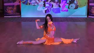 Yuka Yesim dancing at Rakkas Istanbul international Oriental Dance Festival 2024 [upl. by Elorak548]