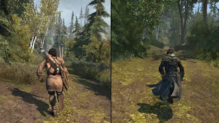 Assassins Creed Davenport Homestead Comparison III VS Rogue [upl. by Hanni442]