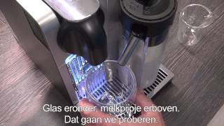 Nespresso DeLonghi Lattissima Pro met het beste melkopschuimsysteem [upl. by Ravert]