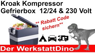 Kroak Kühlbox Rabatt Code sichern [upl. by Atews239]