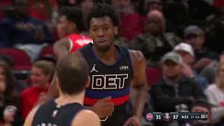 James Wiseman  Scoring Highlights  Detroit Pistons 202324 [upl. by Imugem]