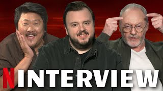 3 BODY PROBLEM Cast Reveals Their Secret Audition Stories With Benedict Wong John Bradley  Netflix [upl. by Albright181]