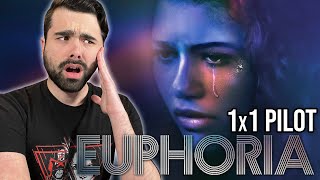 THIS SHOW IS ALREADY WILD Watching EUPHORIA For The First Time EUPHORIA REACTION  PART 1 [upl. by Jeunesse]