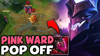 10 Minutes of Pink Ward making Challenger players lose their minds [upl. by Elbag]