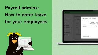 Payroll admins Entering leave for employees [upl. by Adnoek]