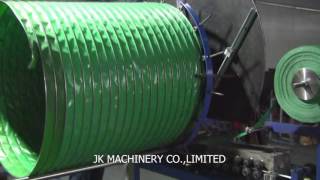 Large Diameter PVC Flexible Duct Machine [upl. by Eibbob957]