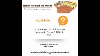 Health Through The Marae [upl. by Eniluqcaj]