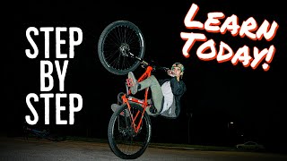 How To Wheelie a Mountain Bike the EASY way  Beginner or Advanced [upl. by Weidner]