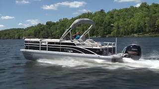 2016 SunCatcher X324 SS  Boat Review [upl. by Inafetse]