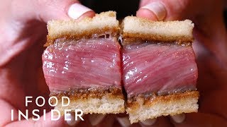 Why This Wagyu Sandwich Is Worth 85 [upl. by Arlyne433]