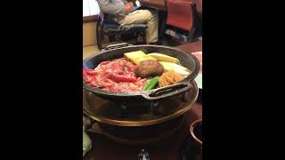 日本食の最高峰の一つすき焼き！人形町今半本店 Japanese Soul Food Sukiyaki quotImahanquot [upl. by Adaven]