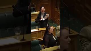 New Zealand MPs Disrupt Parliament with Haka  Haka dance in Parliament [upl. by Neva]