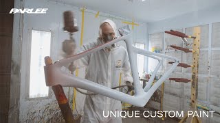 Behind the Process How the Parlee Paintlab Creates Custom Painted Bicycles [upl. by Rehprotsirhc]