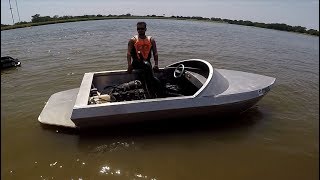 Mini Jetboat in Texas [upl. by Aitnas]