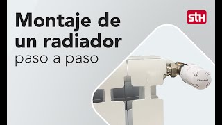 ¿Cómo montar un RADIADOR Conexiones y accesorios con AquilinoManitas [upl. by Aivalf]