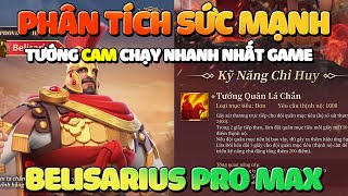 Tướng KỴ BINH Mới Belisarius Phiên Bản Pro Max  Móc Mỏ Lên 1 Tầm Cao Mới Rise of KIngdoms [upl. by Crystal455]