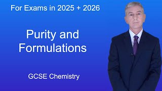 GCSE Chemistry Revision quotPurity and Formulationsquot [upl. by Enert]