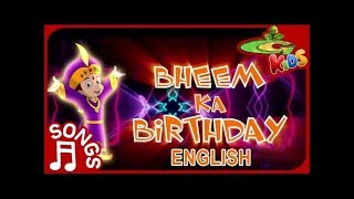 Chhota Bheem  Birthday Special Song in English [upl. by Wight575]