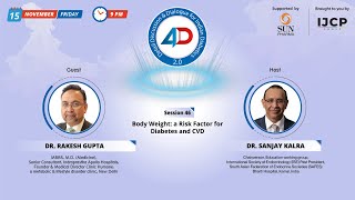 Body Weight a Risk Factor for Diabetes and CVD [upl. by Woodhouse89]