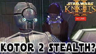 Cleaning up Nar Shaddaa Quietly  Can you beat KoTOR 2 using Stealth [upl. by Ettigdirb]