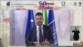 Panieri  Assemblea Nazionale Anci Giovani  Treviso [upl. by Abijah814]