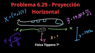 Física Tippens 629  Sección 69 Proyección Horizontal [upl. by Ikkin403]