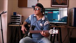 Way Down Elvis Jerry Scheff bass line on 84 Westone thunder 1a Fretless [upl. by Clayborn]