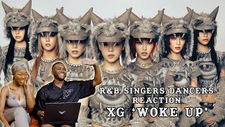 XG Woke Up REACTION RampB SINGERS REVIEW [upl. by Yar]