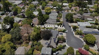 3736 Cass Way Palo Alto CA Video Tour [upl. by Berlauda]