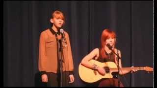 Creep  Radiohead cover  Sisters at the talent show [upl. by Niasuh]