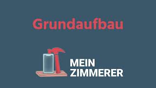 Grundaufbau  MeinZimmererApp Erklärvideo [upl. by Barram933]