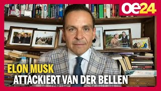 geraldgrosz  Elon Musk attackiert Van der Bellen [upl. by Eldon755]