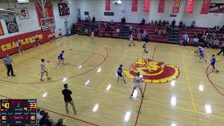 Charleston vs Paris Crestwood Basketball [upl. by Nnaik]