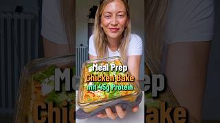 5 Minuten Meal Prep  Chicken Bake mit 45g Protein [upl. by Bell968]