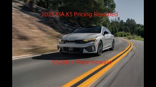 2025 KIA K5 Price Revealed  Over 5K Price Increase [upl. by Htebazile]