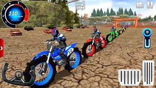 Motocross Dirt Bike mud Extreme OffRoad 1  Bike Extreme Stunt Racing  Android  Ios Gameplay FHD [upl. by Htrahddis]