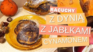 Racuchy dyniowe z jabłkiem orzechami i cynamonem [upl. by Onimod870]