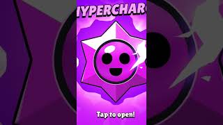 Opening A hyper charge Stardrop and 2 normal ones stardrop brawlstars starrdropluck stardrops [upl. by Nnairda]