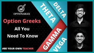 Understanding Option Greeks for Beginners  Delta  Vega  Theta  Gamma  Optionables Part 1 [upl. by Lokin]