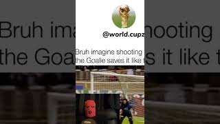 Scorpion kick goalie save in football ⚽️ went crazy [upl. by Odrareg]