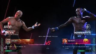 UFC 5  Anderson Silva vs Israel Adesanya [upl. by Anaidni121]